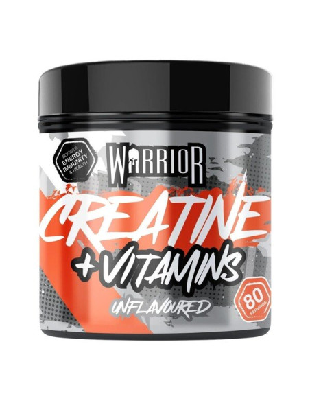 Creatine + Vitamins, Unflavoured - 360g | Warrior