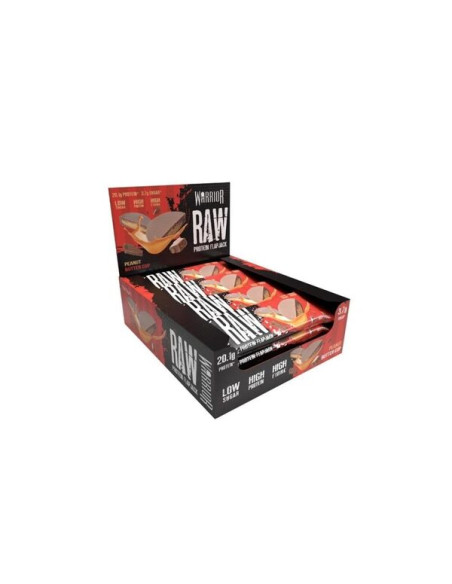 Raw Protein Flapjack, Peanut Butter Cup - 12 bars | Warrior