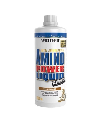 Amino Power Liquid, Cola - 1000 ml. | Weider
