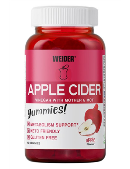 Apple Cider, Apple - 50 gummies | Weider