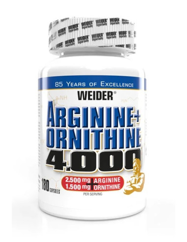Arginine + Ornithine 4000 - 180 caps | Weider