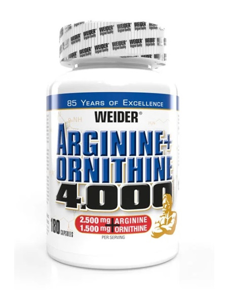 Arginine + Ornithine 4000 - 180 caps | Weider