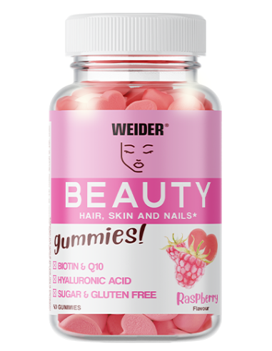 Beauty, Raspberry - 40 gummies | Weider
