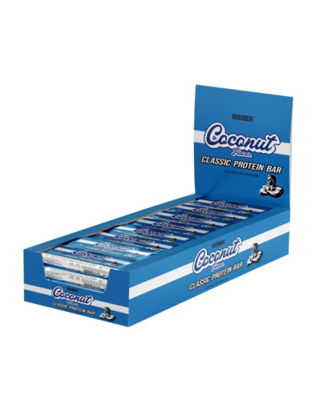Classic Protein Bar, Coconut - 24 x 35g | Weider