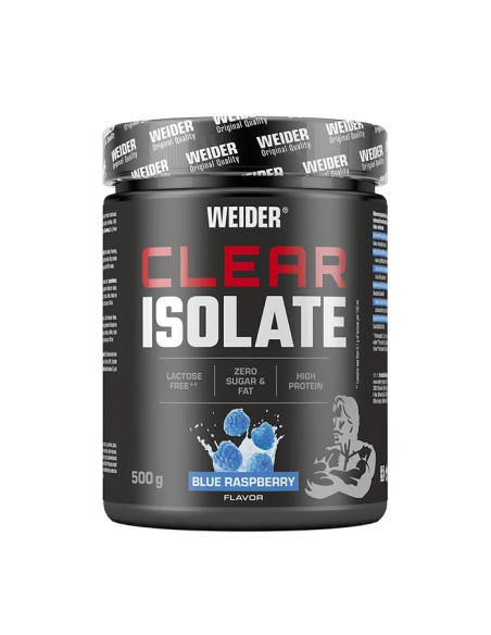 Clear Isolate, Blue Raspberry - 500g | Weider