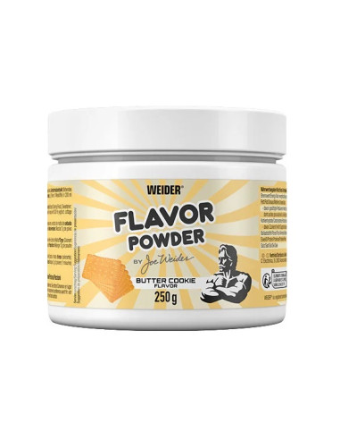 Flavor Powder, Butter Cookie - 250g | Weider