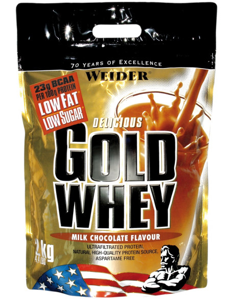 Gold Whey, Milk Chocolate - 2000g | Weider