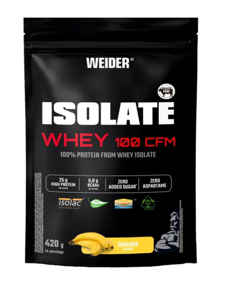 Isolate Whey 100 CFM, Banana - 420g   | Weider
