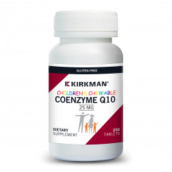 Coenzyme Q10 25 mg Chewable Tablets - 250 Tablets |...