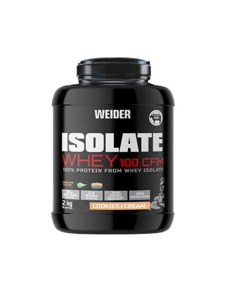 Isolate Whey 100 CFM, Cookies & Cream - 2000g   | Weider