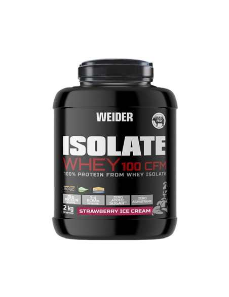 Isolate Whey 100 CFM, Strawberry Ice Cream - 2000g   | Weider