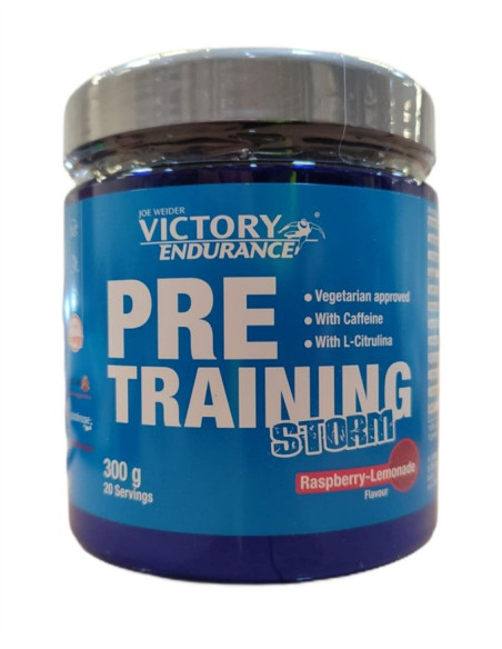 Joe Weider Victory Endurance Pre-training Storm, Raspberry-Lemonade - 300g | Weider
