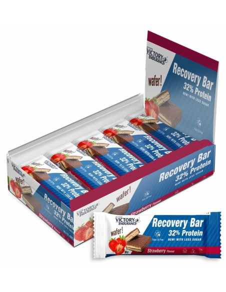 Joe Weider Victory Endurance Recovery Bar, Strawberry - 12 x 50g | Weider