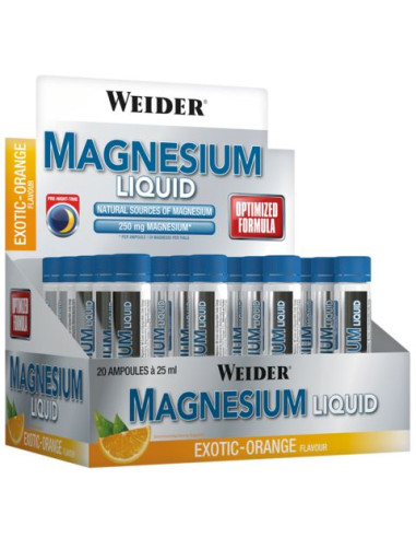 Magnesium Liquid, Exotic-Orange - 20 x 25 ml. |...