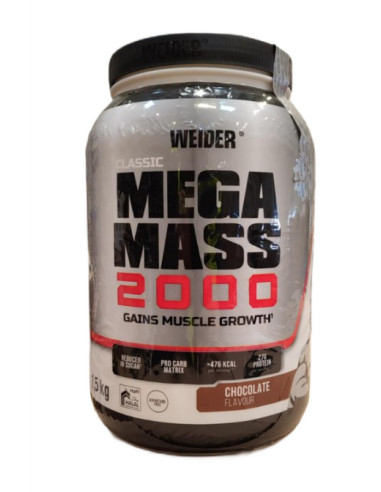 Mega Mass 2000, Chocolate - 1500g | Weider