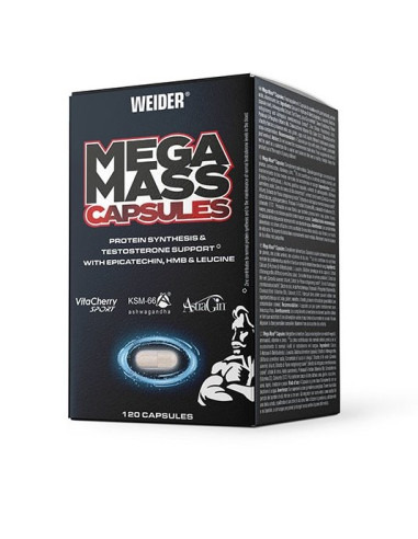 Mega Mass Capsules - 120 caps | Weider