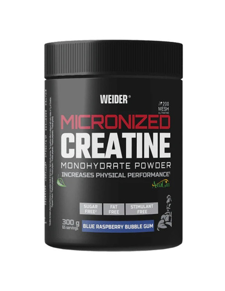 Micronized Creatine, Blue Raspberry Bubble Gum - 300g | Weider