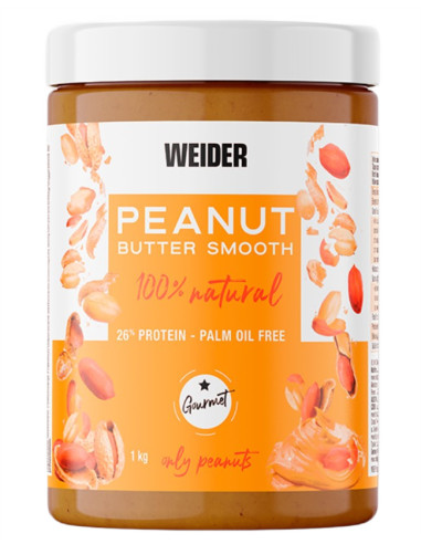 Peanut Butter Smooth - 1000g | Weider