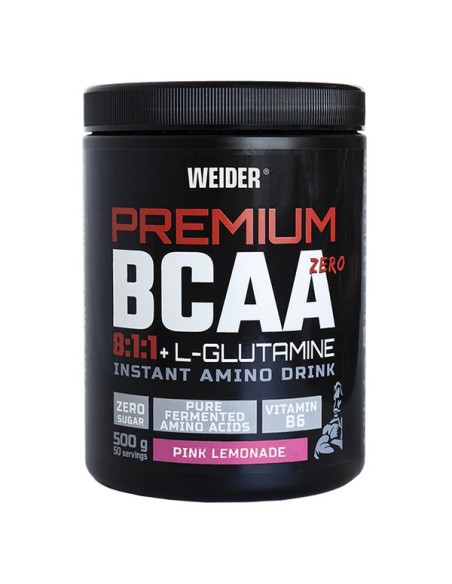 Premium BCAA Zero, Pink Lemonade - 500g | Weider