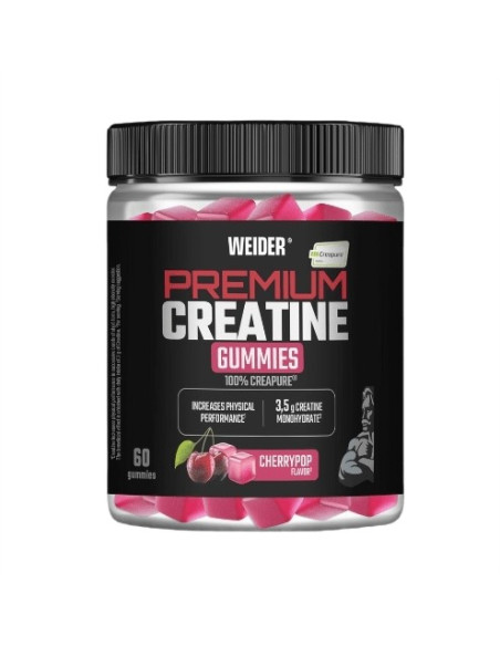 Premium Creatine Gummies, Cherrypop - 60 gummies | Weider