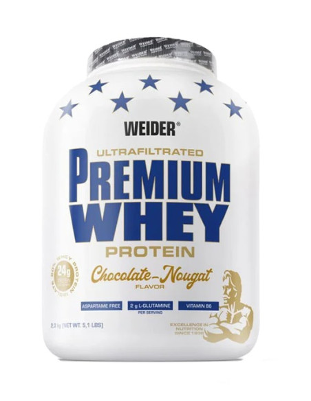Premium Whey, Chocolate Nougat - 2300g | Weider