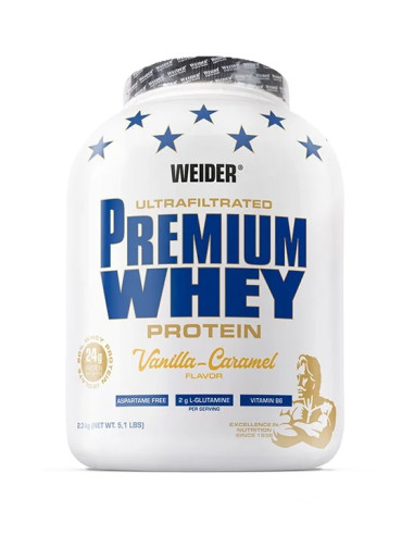 Premium Whey, Vanilla Caramel - 2300g | Weider