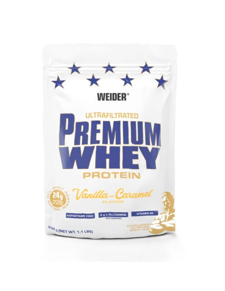 Premium Whey, Vanilla Caramel - 500g | Weider