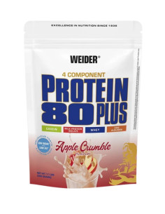 Protein 80 Plus, Apple Crumble - 500g | Weider