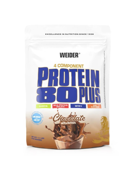Protein 80 Plus, Chocolate - 500g | Weider