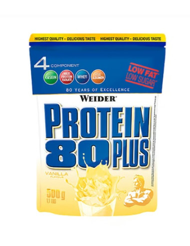 Protein 80 Plus, Vanilla - 500g | Weider