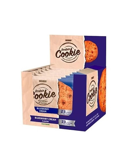 Protein Cookie, Blueberry Cream - 12 x 90g | Weider