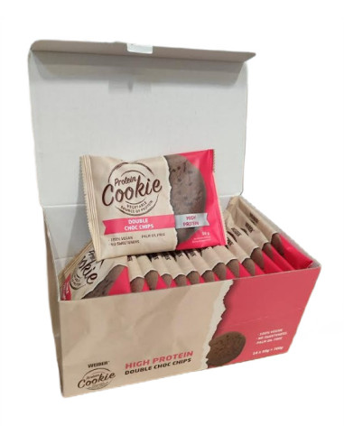 Protein Cookie, Double Choc Chips - 14 x 50g |...