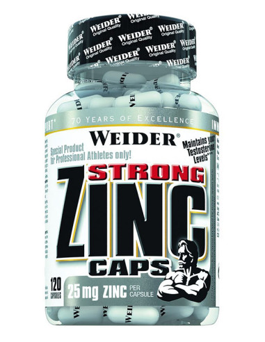 Strong Zinc, 25mg - 120 caps | Weider