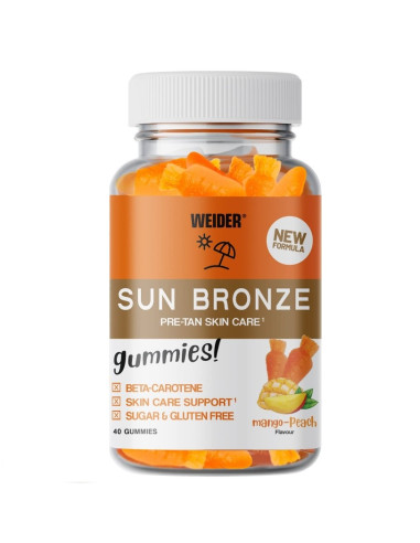 Sun Bronze Gummies, Mango Peach - 40 gummies |...