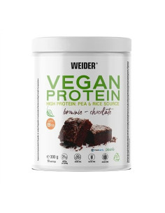 Vegan Protein, Brownie Chocolate - 300g | Weider