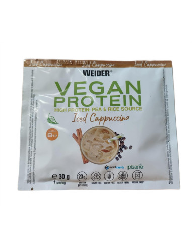 Vegan Protein, Iced Cappuccino - 30g (1...