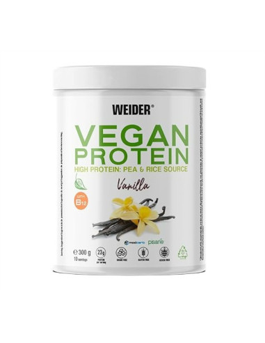Vegan Protein, Vanilla - 300g | Weider