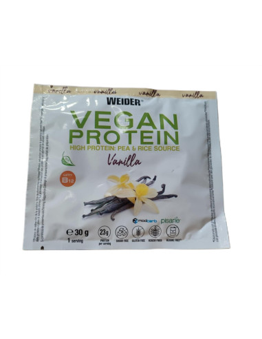 Vegan Protein, Vanilla - 30g (1 serving) | Weider