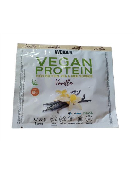 Vegan Protein, Vanilla - 30g (1 serving) | Weider