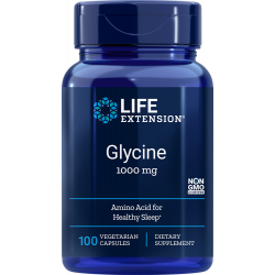 Glycine - 100 vegetarian capsules | Life Extension