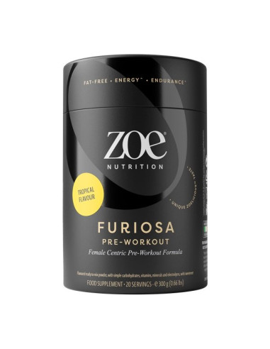 Furiosa Pre-Workout, Tropical - 300g | ZOE...
