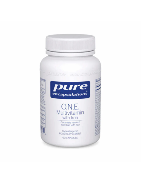 O.N.E. Multivitamin with Iron - 60 Capsules | Pure Encapsulations