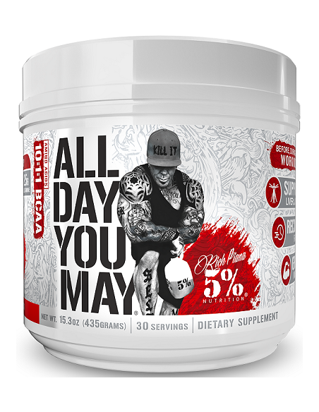 AllDayYouMay - Legendary Series, Fruit Punch - 435g | 5% Nutrition
