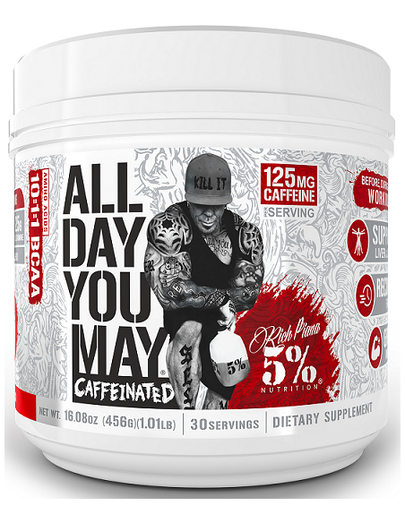 AllDayYouMay Caffeinated - Legendary Series, Fruit Punch - 456g | 5% Nutrition
