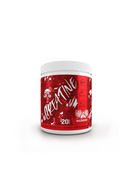 Creatine - Code Red, Wildberry - 126g | 5% Nutrition