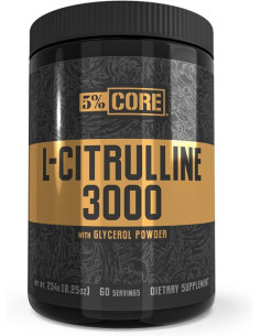 L-Citrulline 3000 - Core Series - 234g | 5% Nutrition