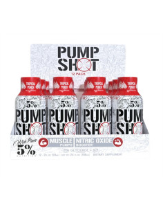 Pump Shot, Tropical Punch - 12 x 59 ml. | 5% Nutrition