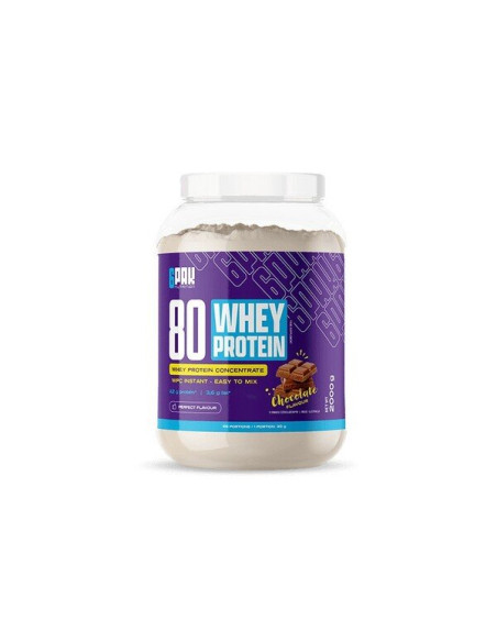 80 Whey Protein, Chocolate - 2000g | 6PAK