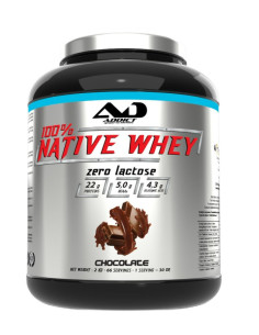 100% Native Whey Zero Lactose, Chocolate - 2000g | Addict...