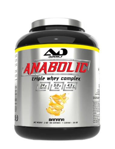 Anabolic Triple Whey Complex, Banana - 2000g |...